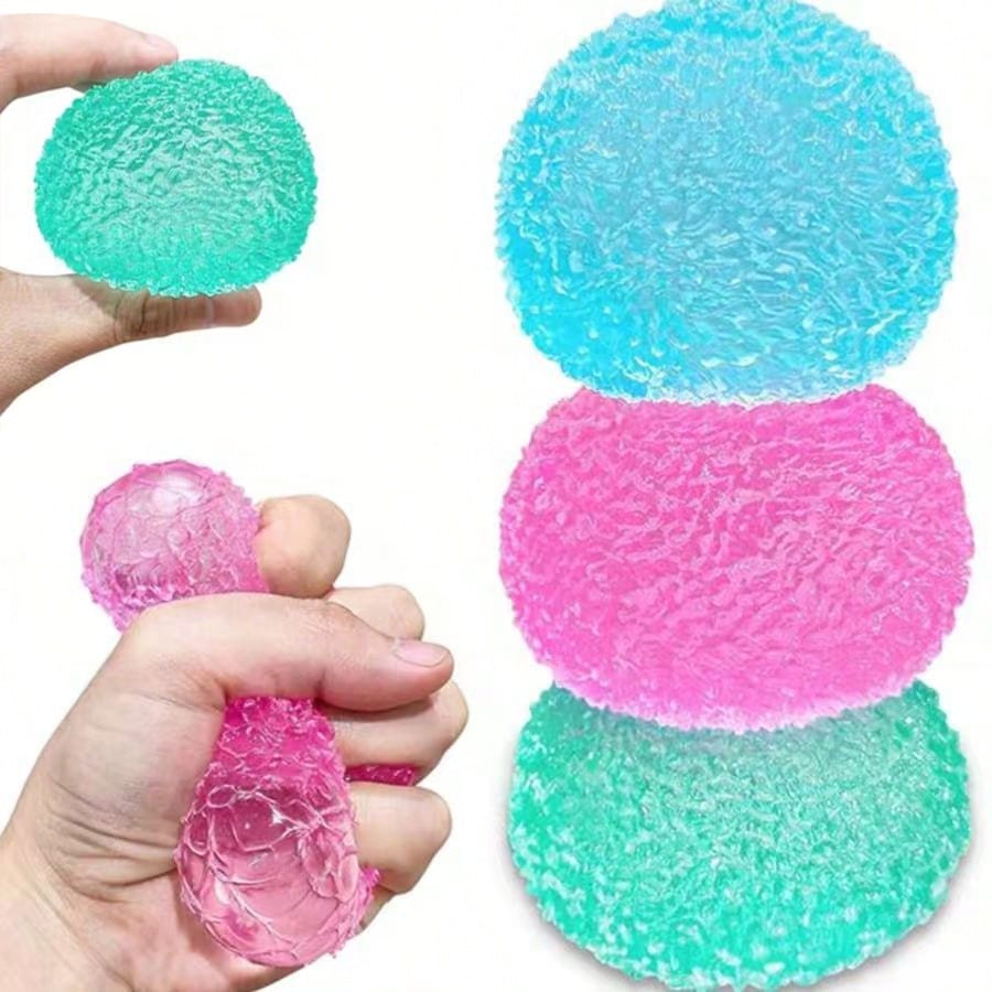 Soft Stress Relief Balls – Quiet Sensory Squeeze Toys for Kids & Adults (1/2/3/6/12/15PCS)