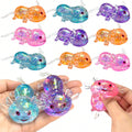 Glitter Stress Relief Squeeze Balls – Stretchy Sensory Fidget Toys for Kids & Adults (1/2/6/12/48PCS)
