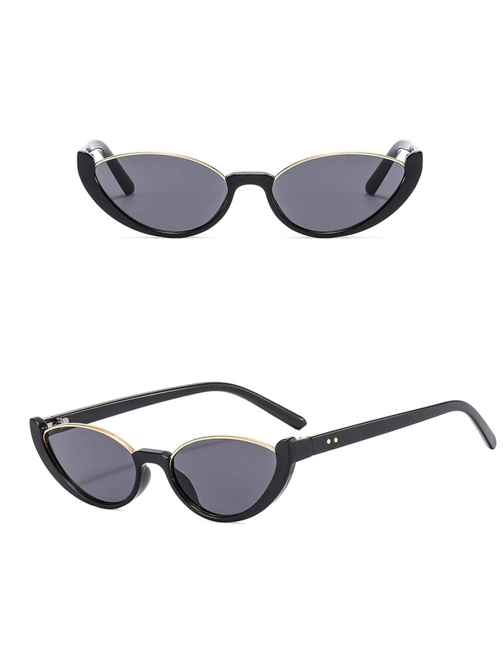 Women's Cat Eye Fashion Glasses – Y2K Retro Street Style Sunglasses for Beach, Travel & Everyday Fashion