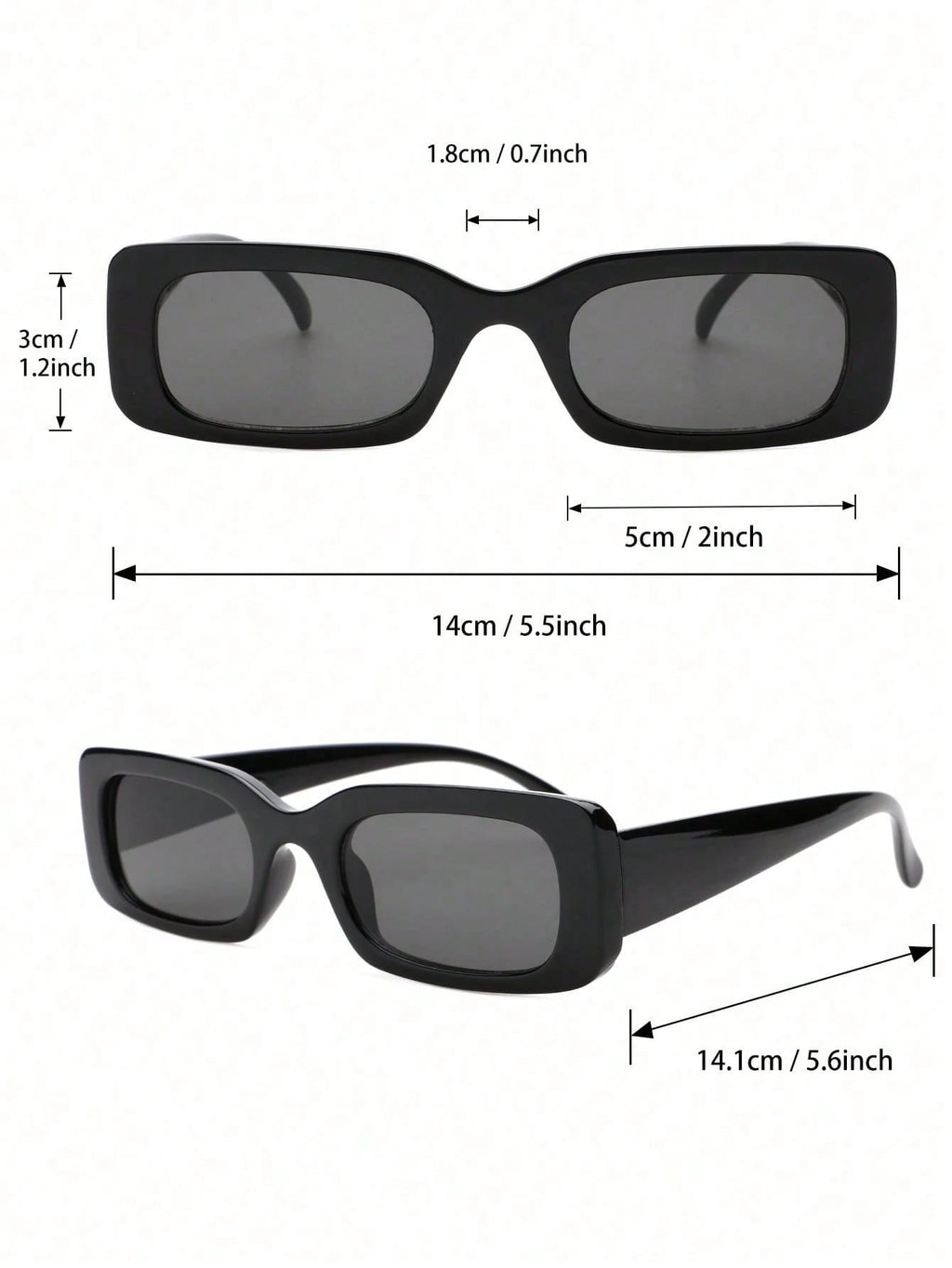 6PCS Retro INS Style Best Friend Glasses Set – Vintage Fashion Eyewear for Daily Wear, Dates & Street Style