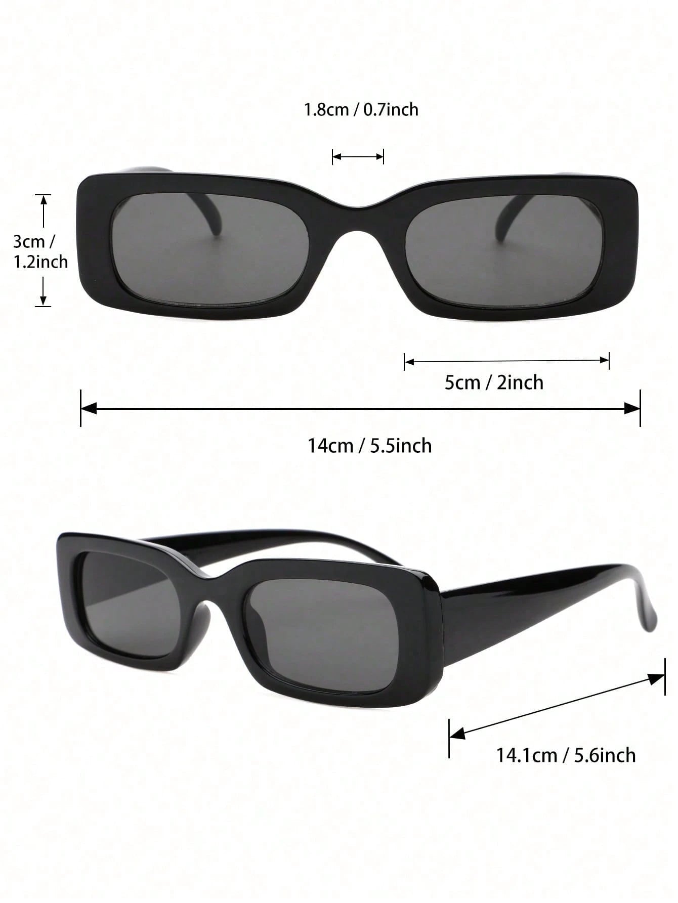 6PCS Retro INS Style Best Friend Glasses Set – Vintage Fashion Eyewear for Daily Wear, Dates & Street Style