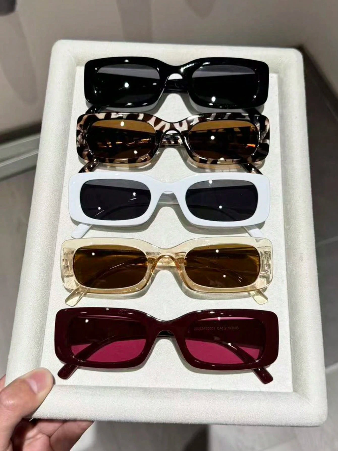 6PCS Retro INS Style Best Friend Glasses Set – Vintage Fashion Eyewear for Daily Wear, Dates & Street Style