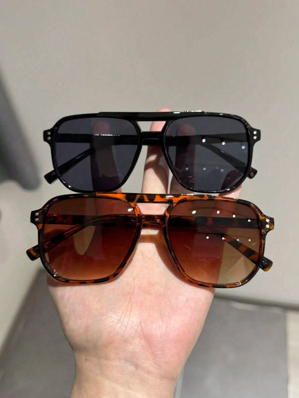 6PCS Retro INS Style Best Friend Glasses Set – Vintage Fashion Eyewear for Daily Wear, Dates & Street Style