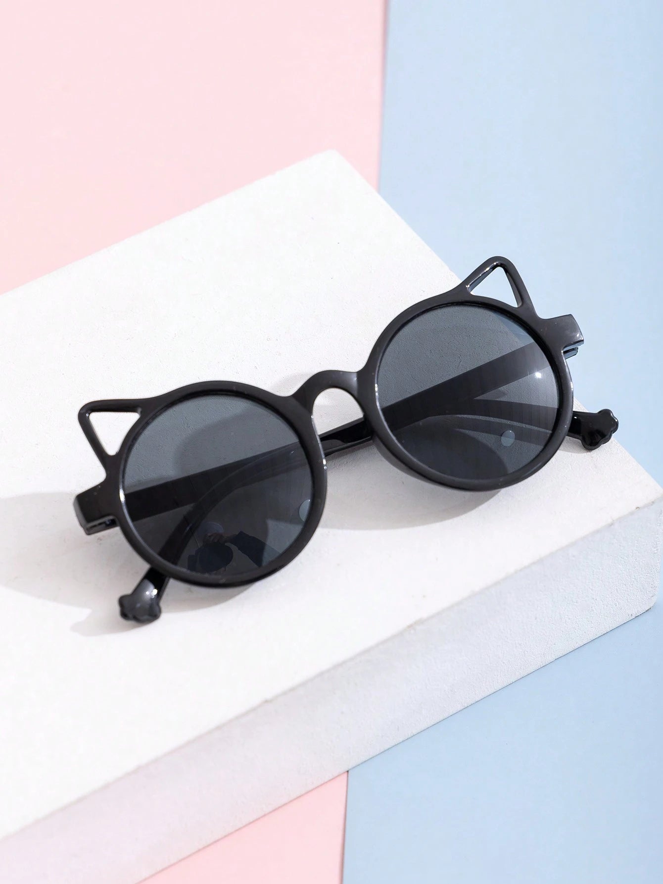Kids Little Bear & Flower Shape Fashion Glasses – 1PC/8PCS Cute Summer Eyewear Set for Daily Wear & Outdoor Activities