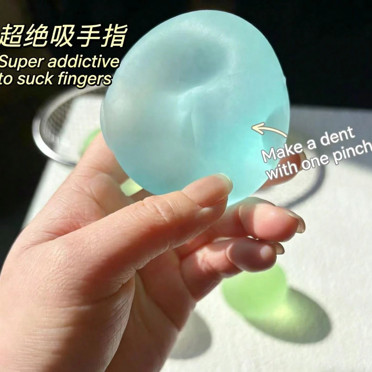 New Arrival Malt Candy Stress Relief Toy – Velvet Soft Slow Rebound Squeeze Ball, Moldable Anxiety Relief Sensory Fidget Toy for Kids & Adults