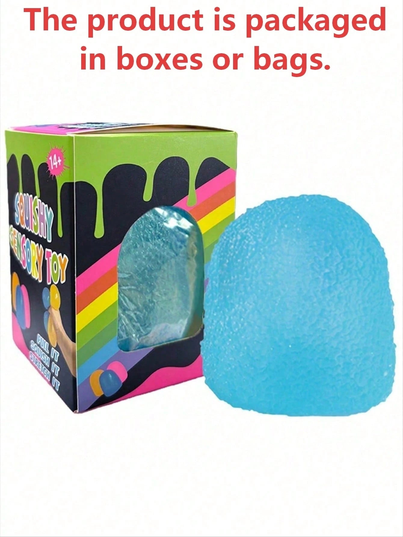 POKOJA LAND Random Color Squeeze Gummies Stress Relief Toy – Sensory Fidget Squeeze Toys for Anxiety Relief, Party Gifts & Classroom Rewards (1/2/4/8PCS)