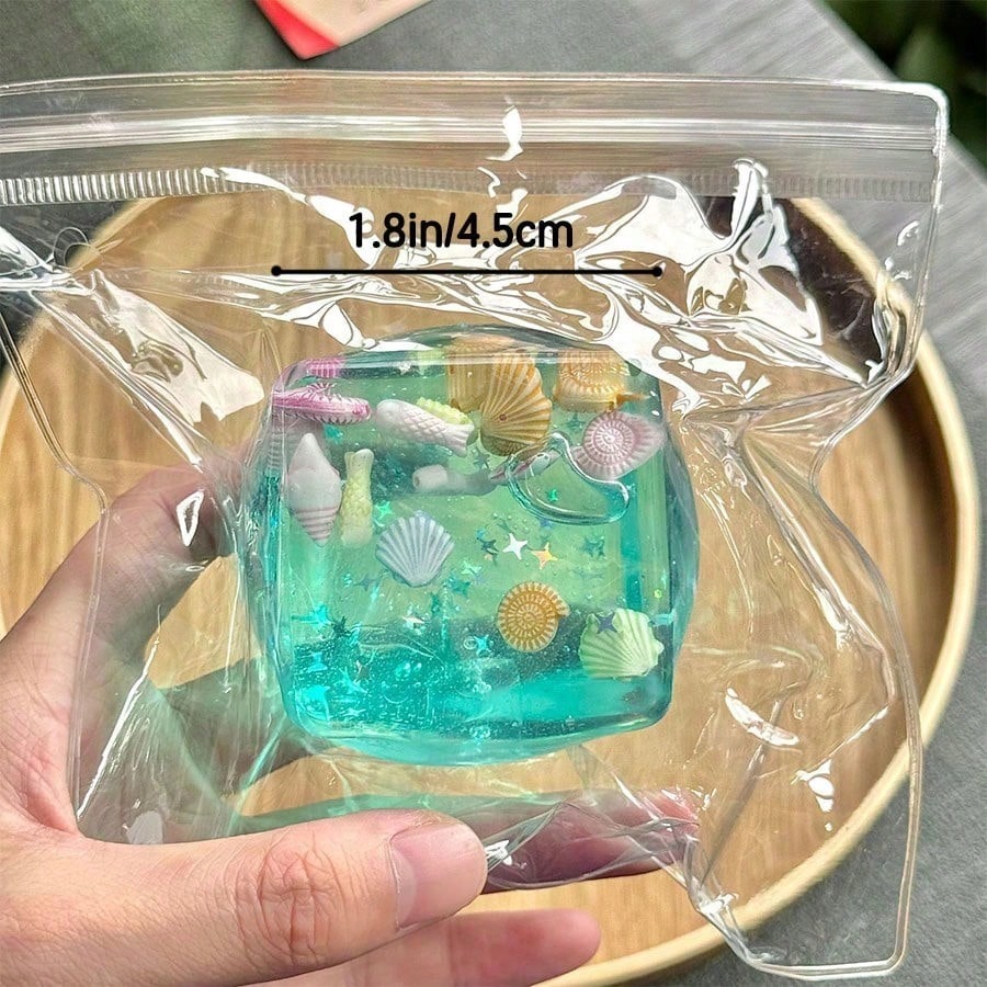 Ocean-Themed Slow Rising Squishy Toys | Underwater Sensory Stress Relief Fidget Toys