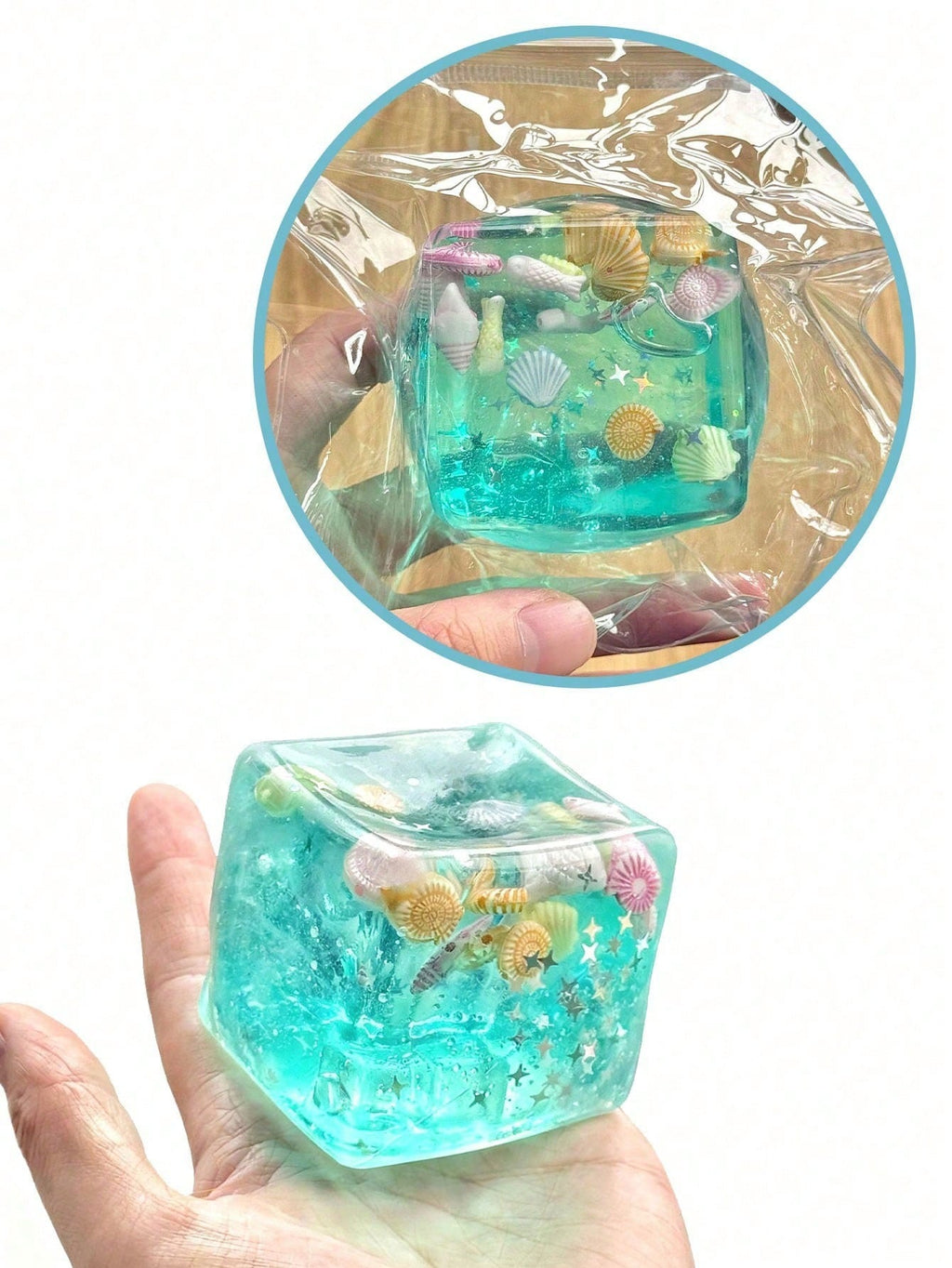 Ocean-Themed Slow Rising Squishy Toys | Underwater Sensory Stress Relief Fidget Toys