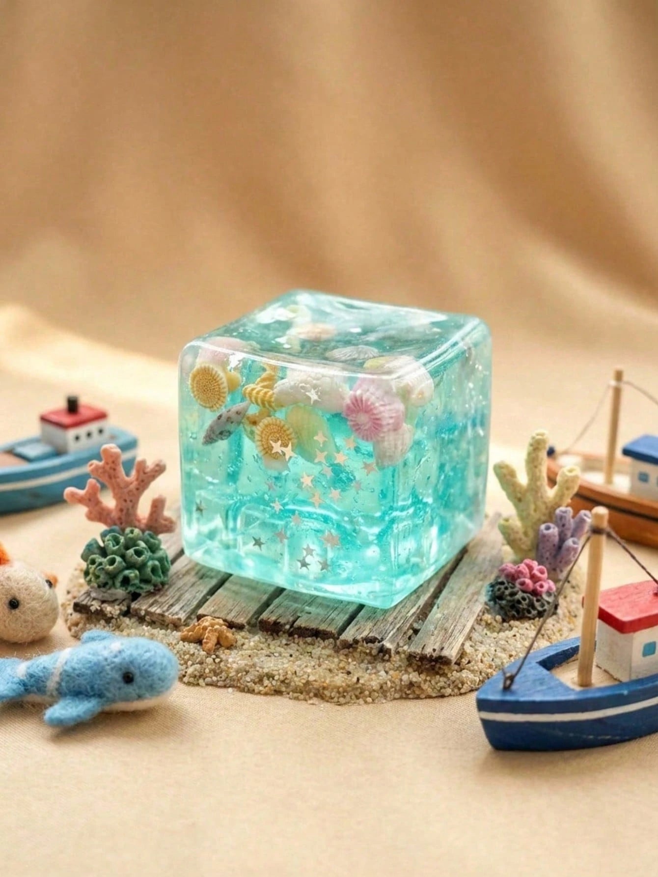 Ocean-Themed Slow Rising Squishy Toys | Underwater Sensory Stress Relief Fidget Toys