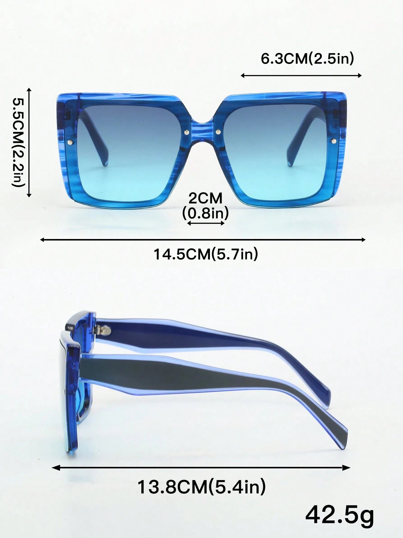 Vintage Square Frame Women's Fashion Glasses – Elegant Retro Eyewear for Vacation, Beach Travel & Everyday Outfits